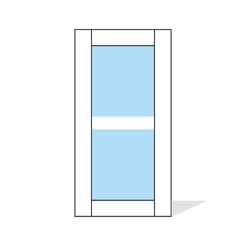 2-lite interior doors